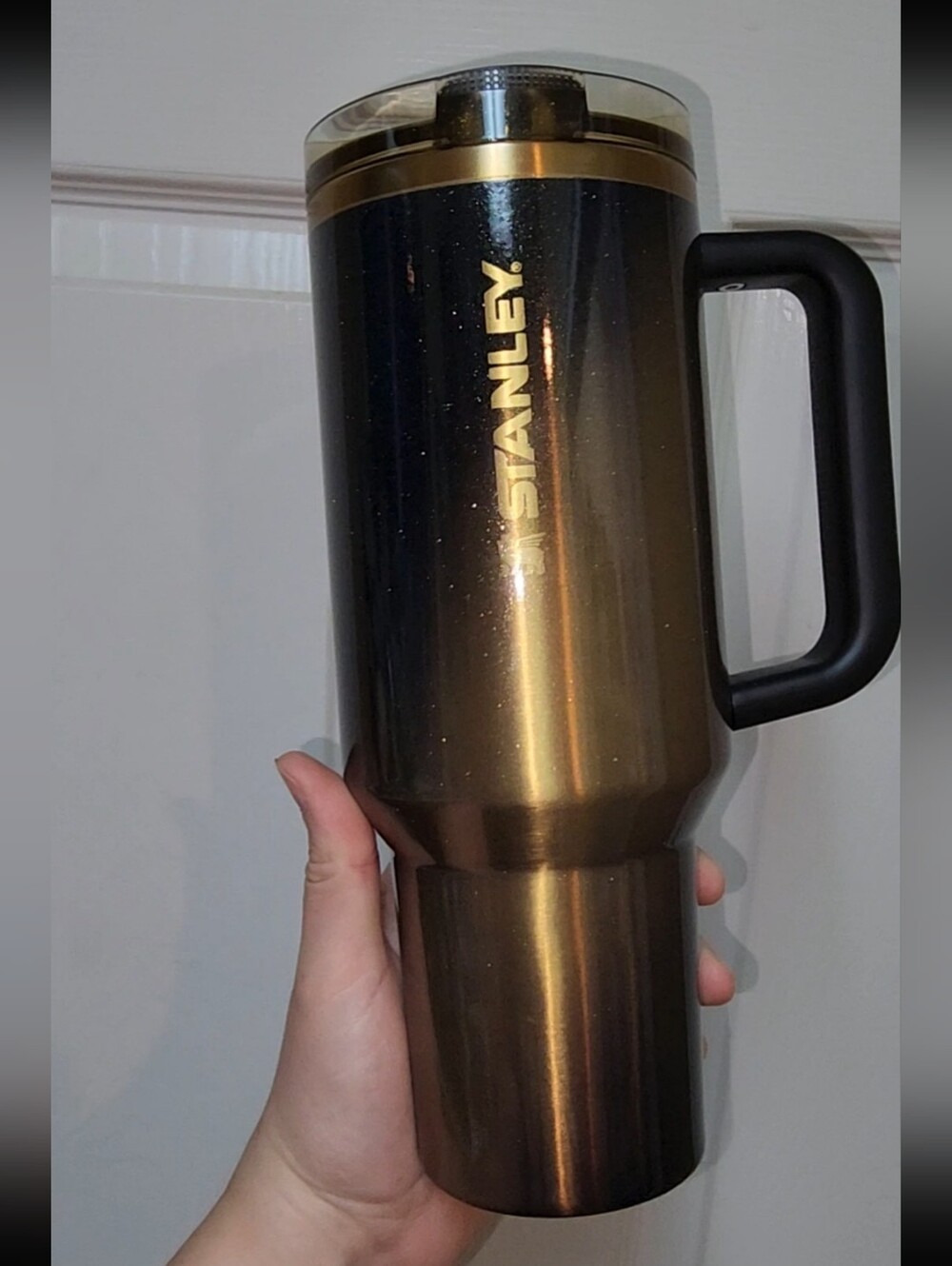 Stanley Bronze Travel Mug with Handle - Bronze
